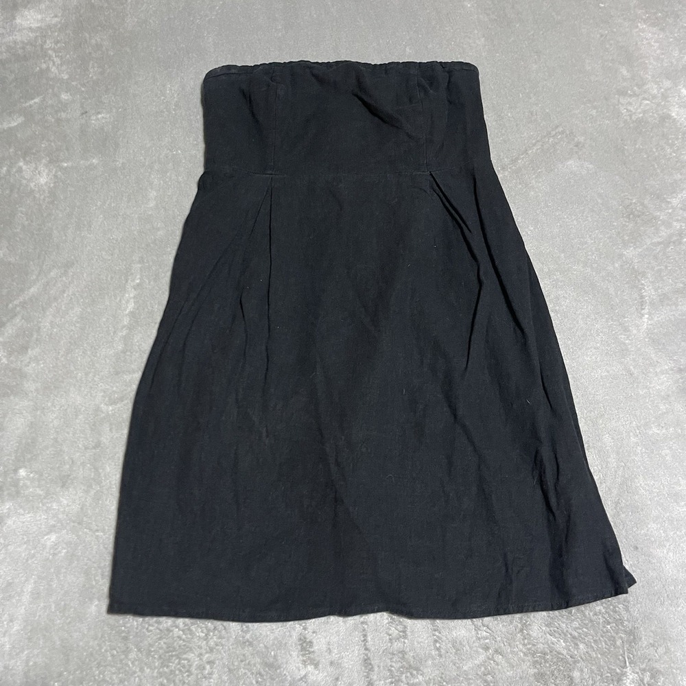 Old Navy Black Strapless Mini Dress